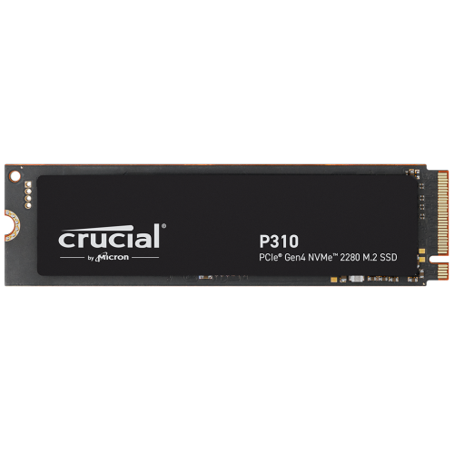 CRUCIAL P310 2TB PCIe Gen4 NVMe 2280 M.2 SSD - Speeds 7100MB/s Read, 6000MB/s Write  - CT2000P310SSD8
