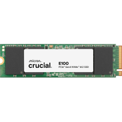 CRUCIAL E100 480GB PCIe Gen4 NVMe 2280 M.2 SSD - Speeds 4700MB/s Read, 2500MB/s Write  - CT480E100SSD8