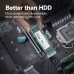 CRUCIAL E100 1TB PCIe Gen4 NVMe 2280 M.2 SSD - Speeds 5000MB/s Read, 4500MB/s Write  - CT1000E100SSD8