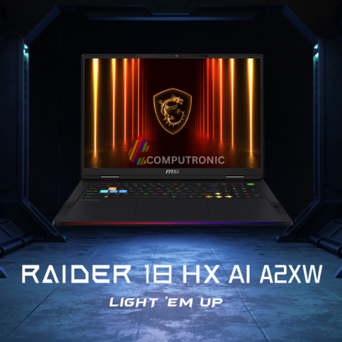 MSI RAIDER 18 HX AI A2XWJG  9S7-182462-058 | Intel Core Ultra 9 285HX, 64GB RAM, 2TB SSD, 18