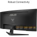 ASUS TUF GAMING VG34VQ3B | Curved Gaming Monitor – 34 inch WQHD (3440x1440), 180Hz, ELMB SYNC, FreeSync Premium, 1ms MPRT, 90% DCI-P3, Display Widget Center
