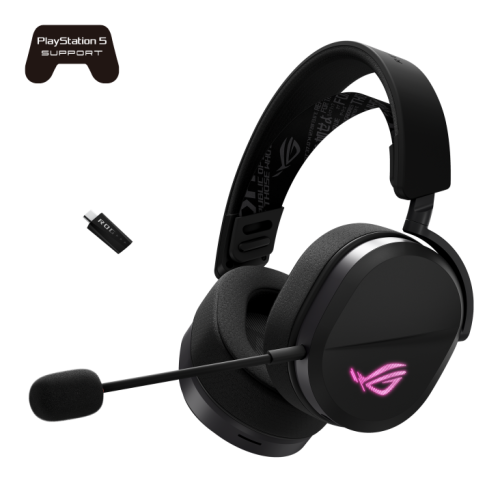 ASUS ROG PELTA Tri Mode Wireless Gaming Headset | ROG SpeedNova Wireless Technology, 50mm ROG Titanium Plated Diaphragm Drivers, 10mm Super Wideband Boom Microphone
