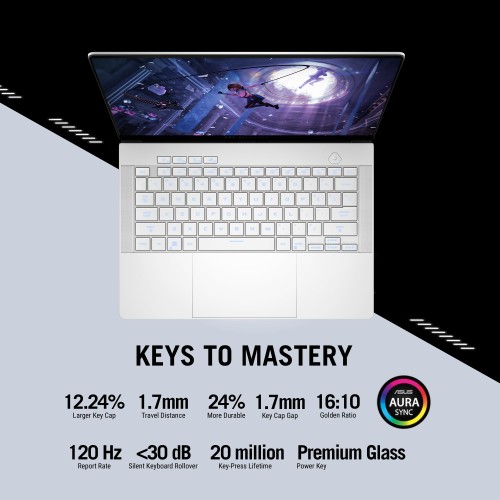 ASUS ROG ZEPHYRUS G14 GA403UH-OLED9161W | AMD RZYEN 9 270, 16GB RAM, 1TB SSD, 14 ASUS ROG ZEPHYRUS G14 GA403UH-OLED9161W | AMD RZYEN 9 270, 16GB RAM, 1TB SSD, 14