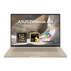 ASUS ZENBOOK A16 UX3607OA-SQ013W | Snapdragon X2 ELITE X2E94100 3.6GHZ, 48GB RAM, 1TB SSD, 16