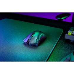 RAZER DEATHADDER V2 X HYPERSPEED - RZ01-04130100-R3G1 |  Ergonomic Wireless Gaming Mouse, Ultra Fast Razer Hyperspeed Wireless, 7 Programmable Buttons, Razer 5G Advanced 14K DPI optical Sensor