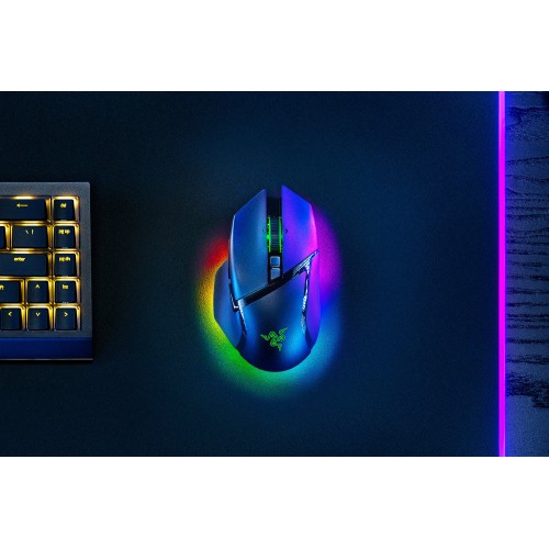 RAZER BASILISK V3 PRO - RZ01-04620100-R3G1 | Customizable Wireless Ergonomic Gaming Mouse, Razer Hyperscroll Tilt Wheel, 13-Zone Chroma Lighting With Full Underglow