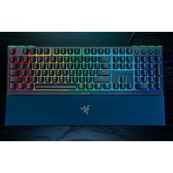 RAZER ORNATA V3 - RZ03-04460100-R3M1 | Low Profile Gaming Keyboard, Razer Mecha-Membrane Switches, UV-Coated Keycaps, Magnetic Soft-Touch Wrist Rest