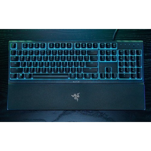 RAZER ORNATA V3 X - RZ03-04470100-R3M1 | Low Profile Gaming Keyboard, Silent Membrane Switches, Durable Spill-Resistant Design, Ergonomic Wrist Rest